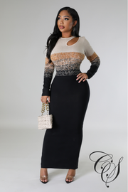 Keziah Soft Knit Maxi Dress