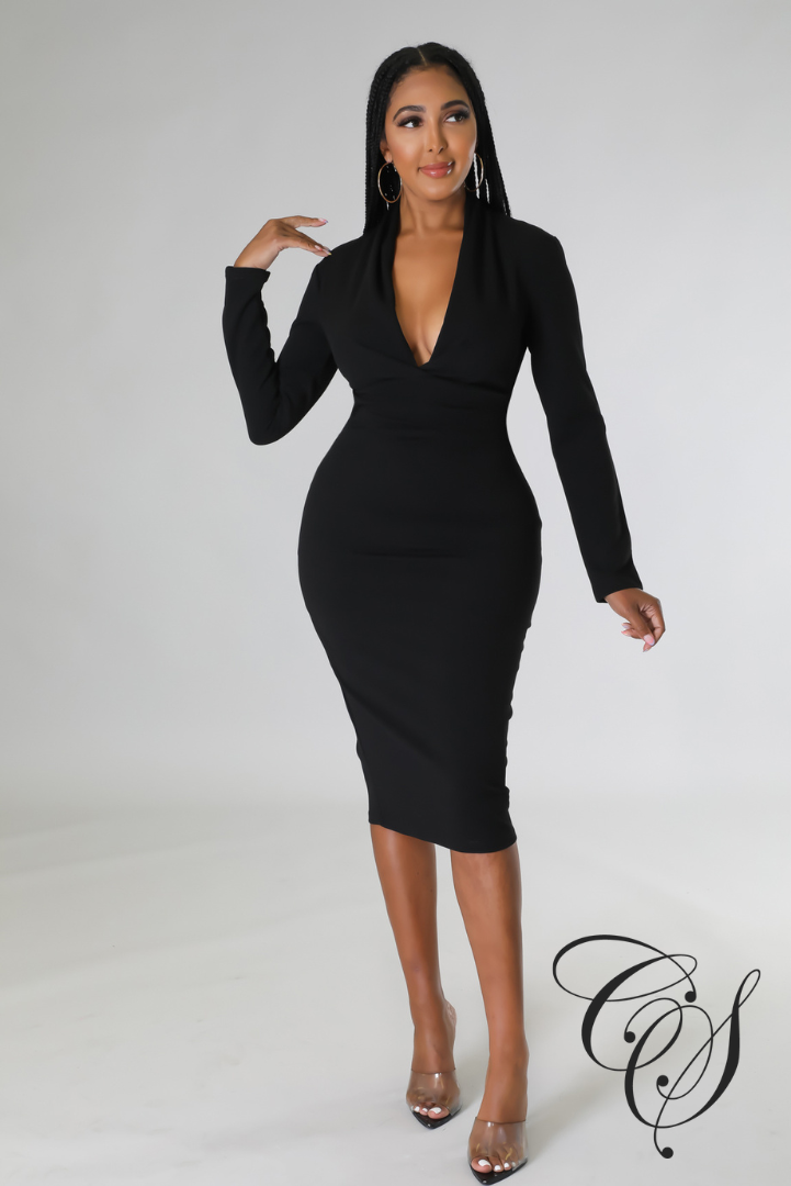 Remington Ruched Midi Dress