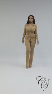 Delillian Pant Set