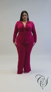 Delillian Pant Set
