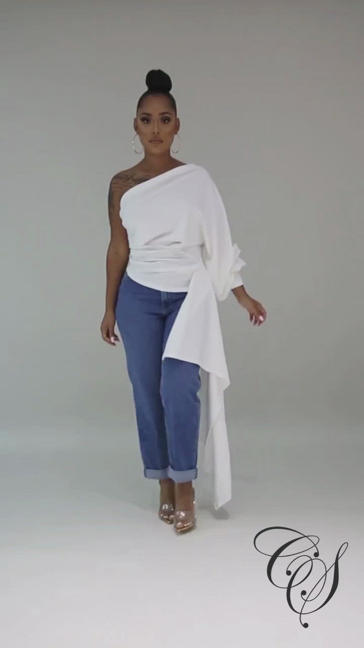 Velora One Shoulder Top