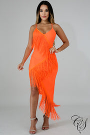 Aileen Swing Fringe Dress, Dresses - Designs By Cece Symoné
