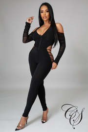 Alana Halter Cut Out Jumpsuit