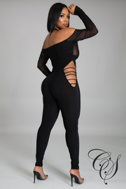 Alana Halter Cut Out Jumpsuit