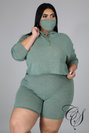 Alex 3 Piece Short Set