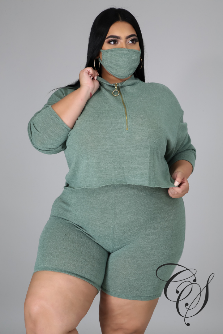 Alex 3 Piece Short Set