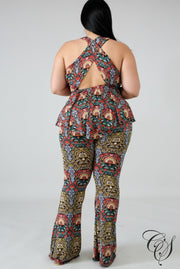 Alondra Filigree Pant Set, Jumpsuit - Designs By Cece Symoné