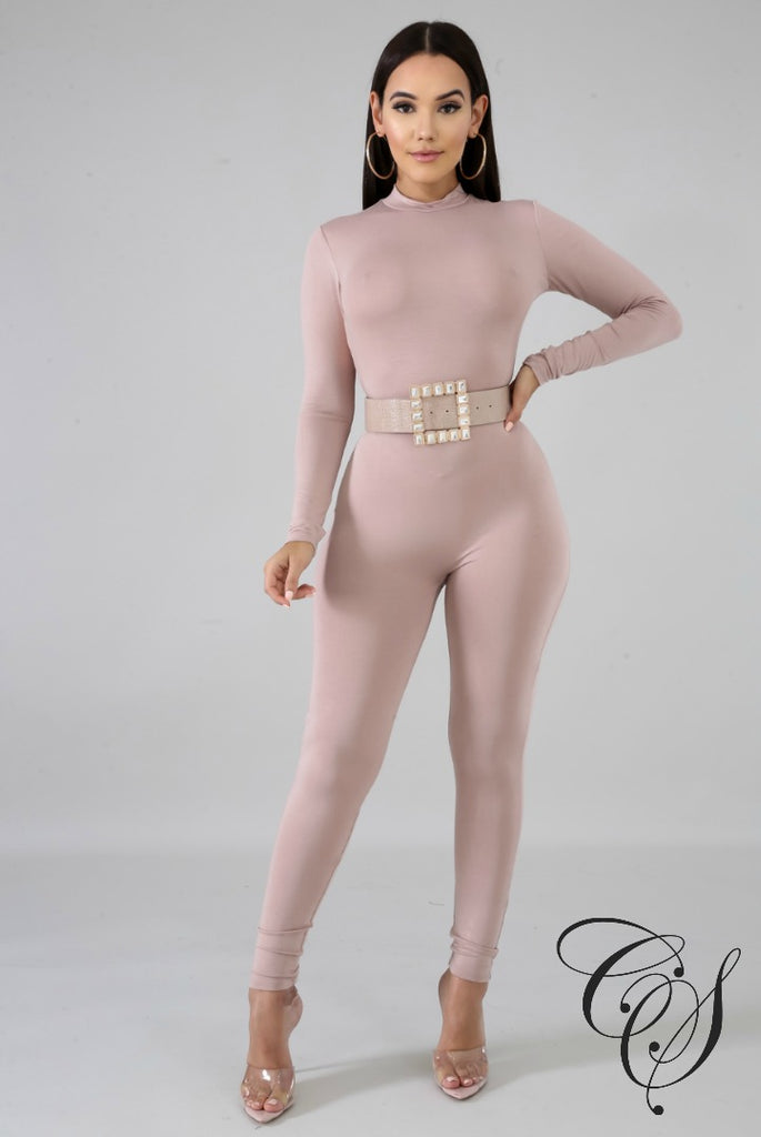 Angel Long Sleeve Turtleneck Jumpsuit Designs By Cece Symone