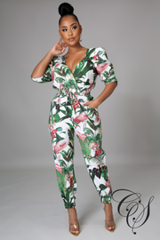 Baker Floral Jumpsuit