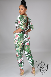 Baker Floral Jumpsuit