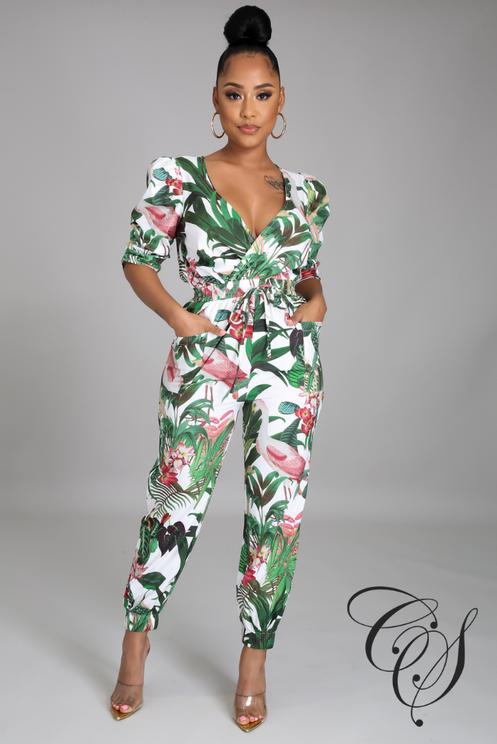 Baker Floral Jumpsuit