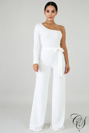 Braelynn Open Slit Net Jumpsuit, Jumpsuit - Designs By Cece Symoné
