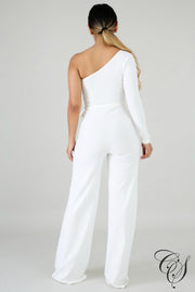 Braelynn Open Slit Net Jumpsuit, Jumpsuit - Designs By Cece Symoné