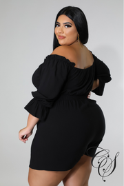 Brenda Puff Sleeve Romper