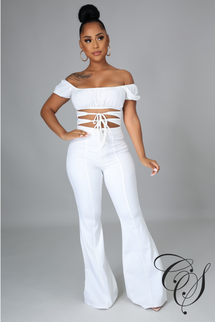 Bridget Bell Bottom Denim Pant