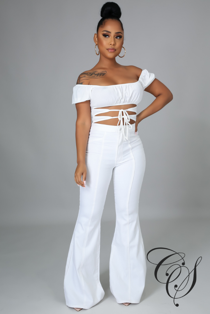 Bridget Bell Bottom Denim Pant