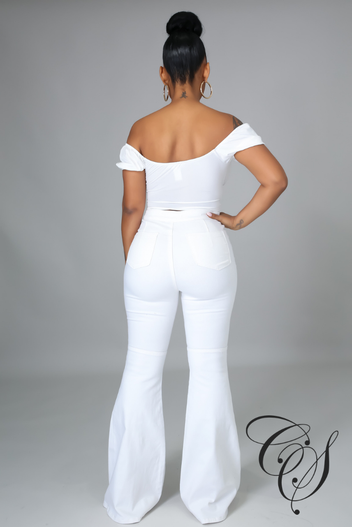 Bridget Bell Bottom Denim Pant
