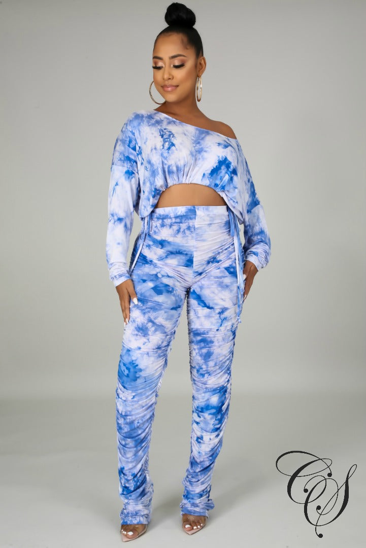 Cameron Tie Dye Me Down Set