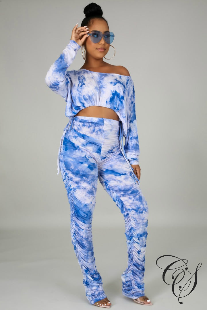 Cameron Tie Dye Me Down Set