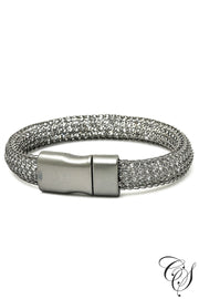 Chain Armor Magnetic Bangle Bracelet, Bracelet - Designs By Cece Symoné