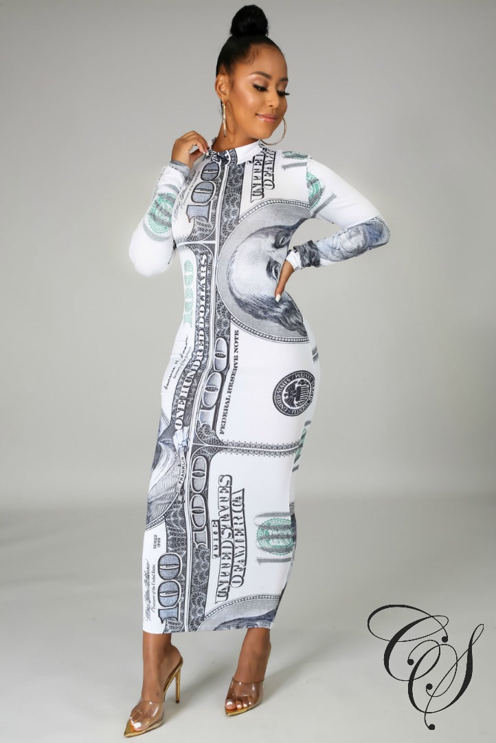 Cherise All About The Benjamins Dress