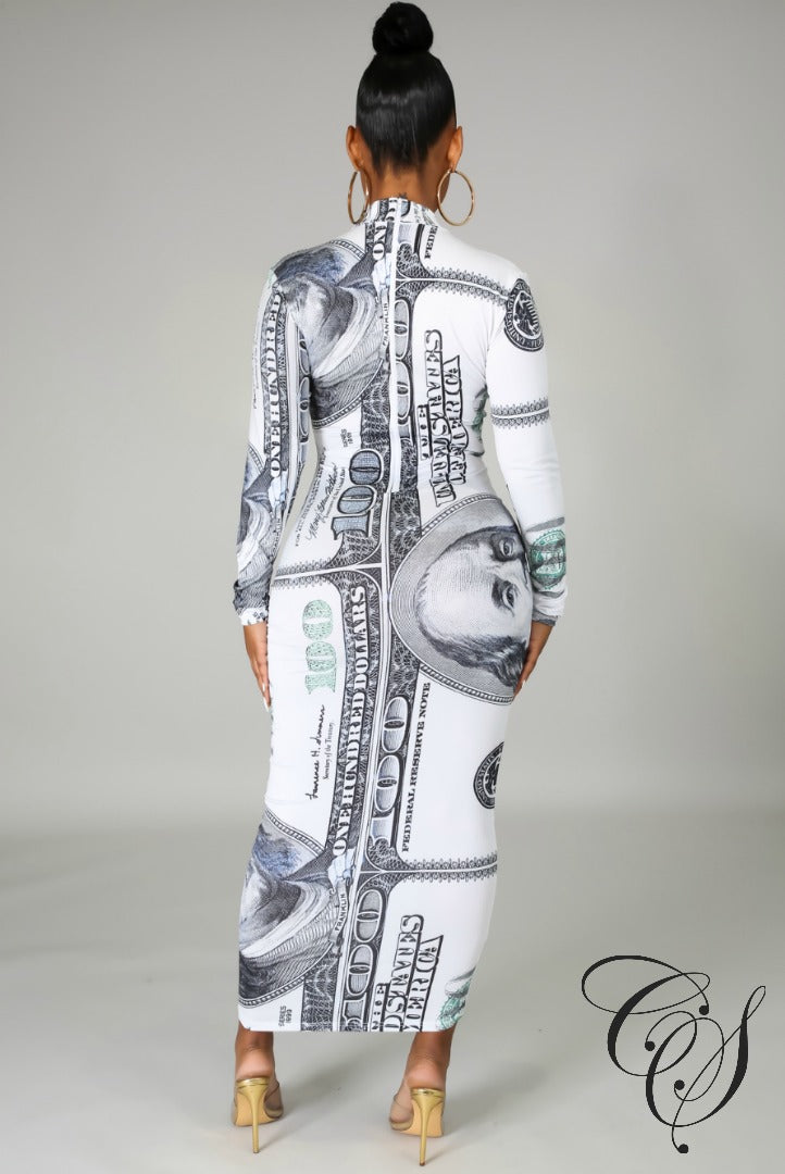 Cherise All About The Benjamins Dress