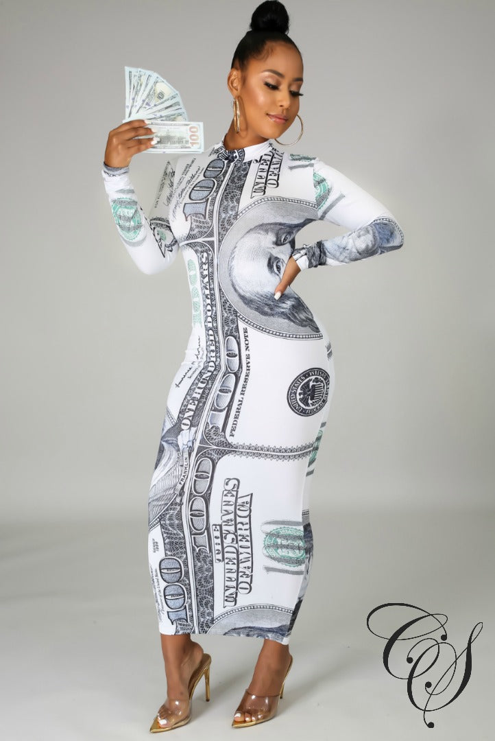 Cherise All About The Benjamins Dress