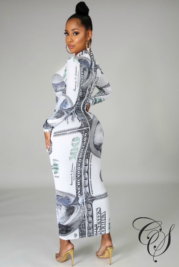 Cherise All About The Benjamins Dress