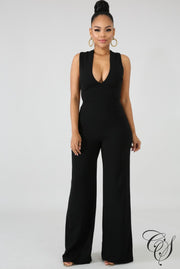 Clarissa Cross Strap Jumpsuit, Jumpsuit - Designs By Cece Symoné