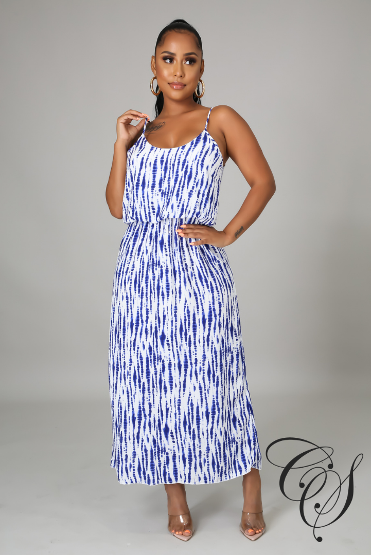 Claudia Tie Dye Maxi Dress