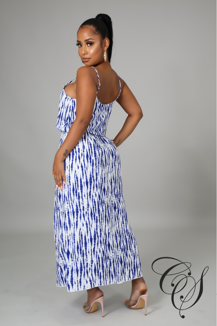 Claudia Tie Dye Maxi Dress