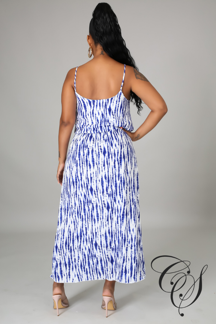 Claudia Tie Dye Maxi Dress