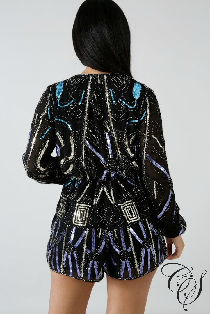 Crystal Let Me Shine Romper, Romper - Designs By Cece Symoné