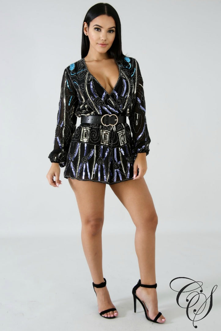 Crystal Let Me Shine Romper, Romper - Designs By Cece Symoné