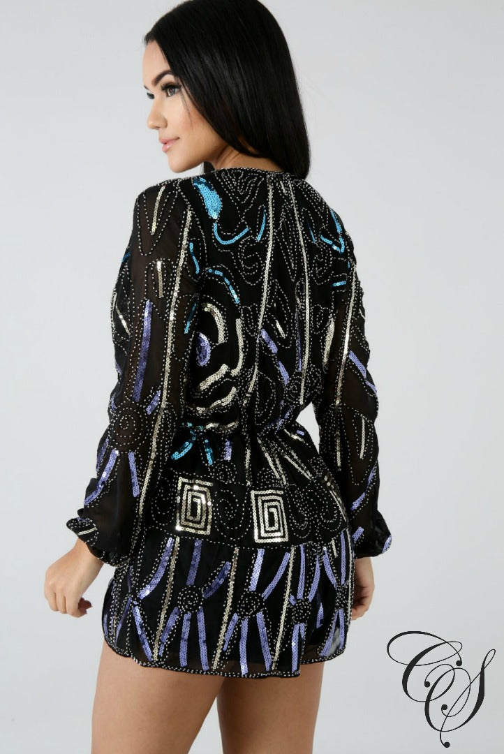 Crystal Let Me Shine Romper, Romper - Designs By Cece Symoné