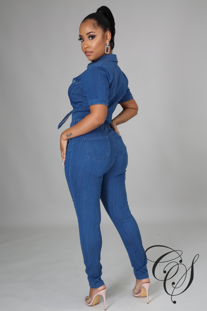 Dakiti Denim Jumpsuit