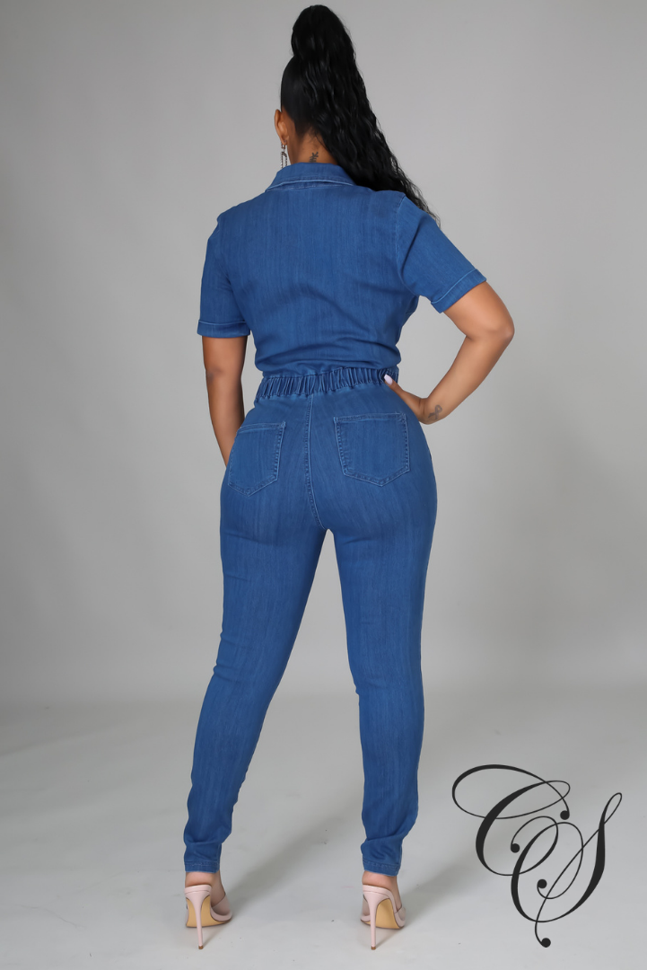 Dakiti Denim Jumpsuit