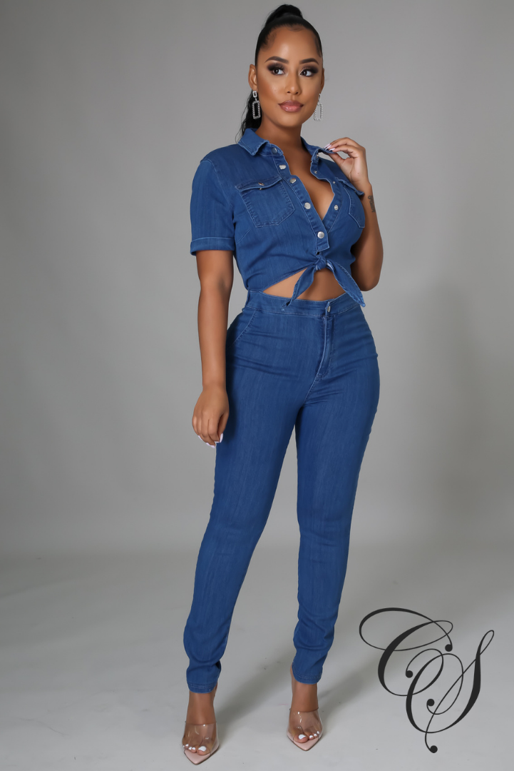 Dakiti Denim Jumpsuit