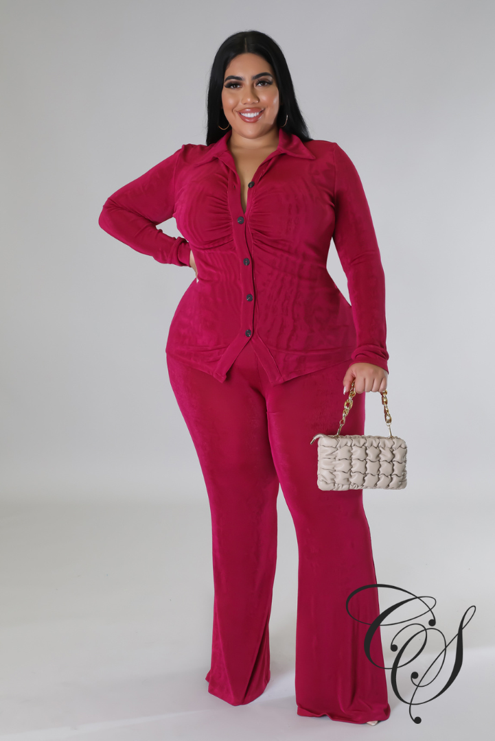 Delillian Pant Set