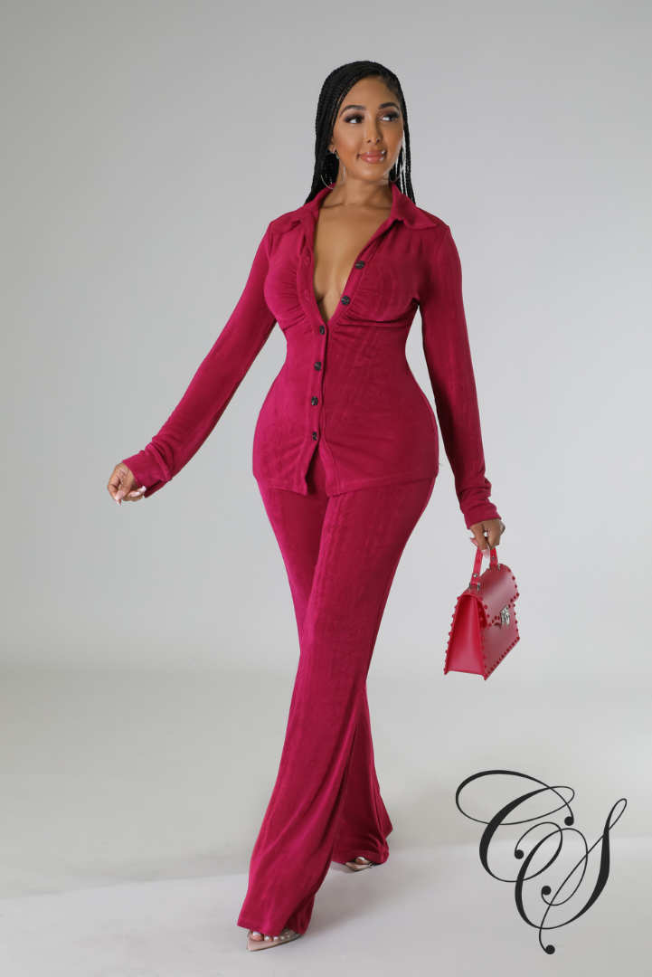 Delillian Pant Set