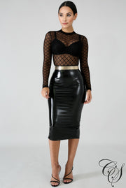 Diamond Lace Bodysuit, Top - Designs By Cece Symoné