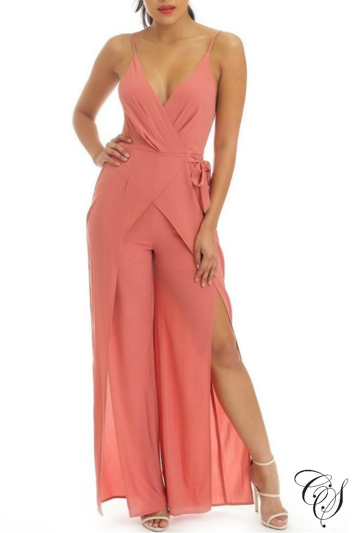Ellarie Wrap Jumpsuit, Jumpsuits - Designs By Cece Symoné