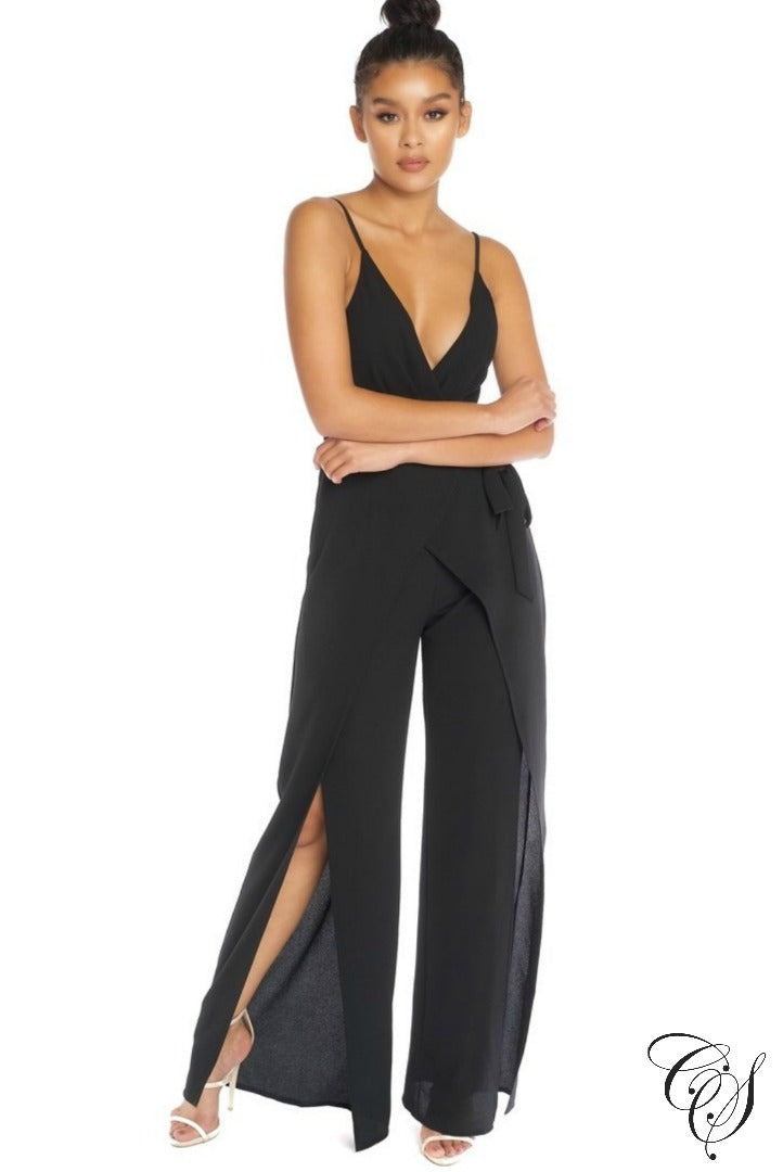 Ellarie Wrap Jumpsuit, Jumpsuits - Designs By Cece Symoné