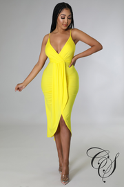 Elsa Low Plunge Maxi Dress