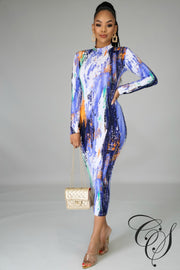 Estrella Striking Midi Dress, Dresses - Designs By Cece Symoné