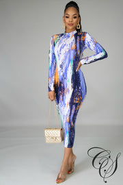 Estrella Striking Midi Dress, Dresses - Designs By Cece Symoné