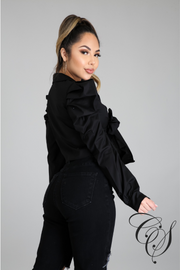 Eve Poplin Tie Top