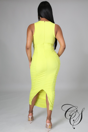 Falynn Extreme Ruched Midaxi Dress