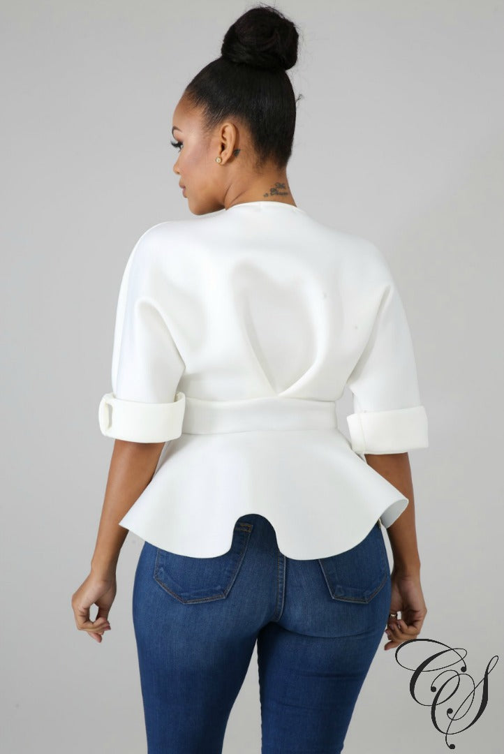 Fancy Tie Top, Top - Designs By Cece Symoné