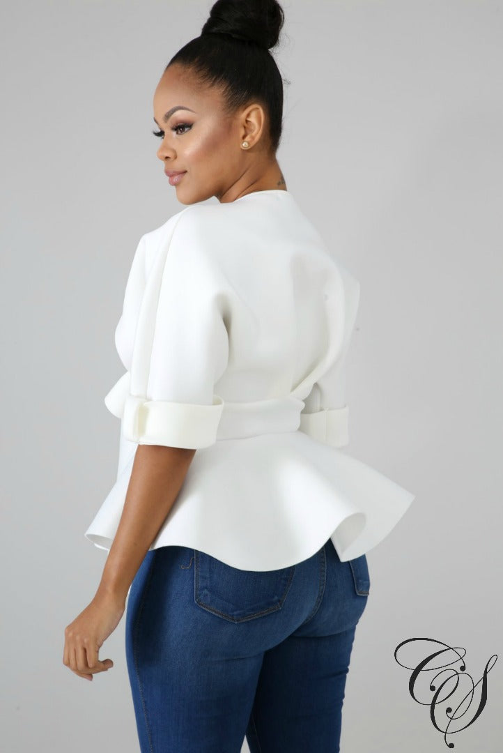 Fancy Tie Top, Top - Designs By Cece Symoné